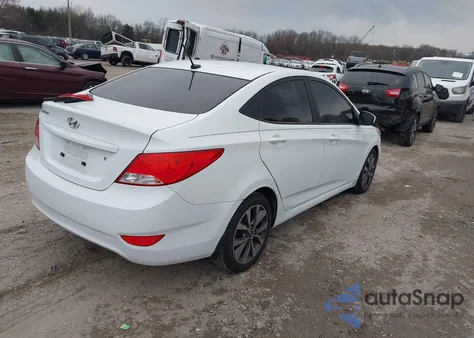 2017 Hyundai Accent Value Edition из США, поврежденный, VIN KMHCT4AE4HU271407